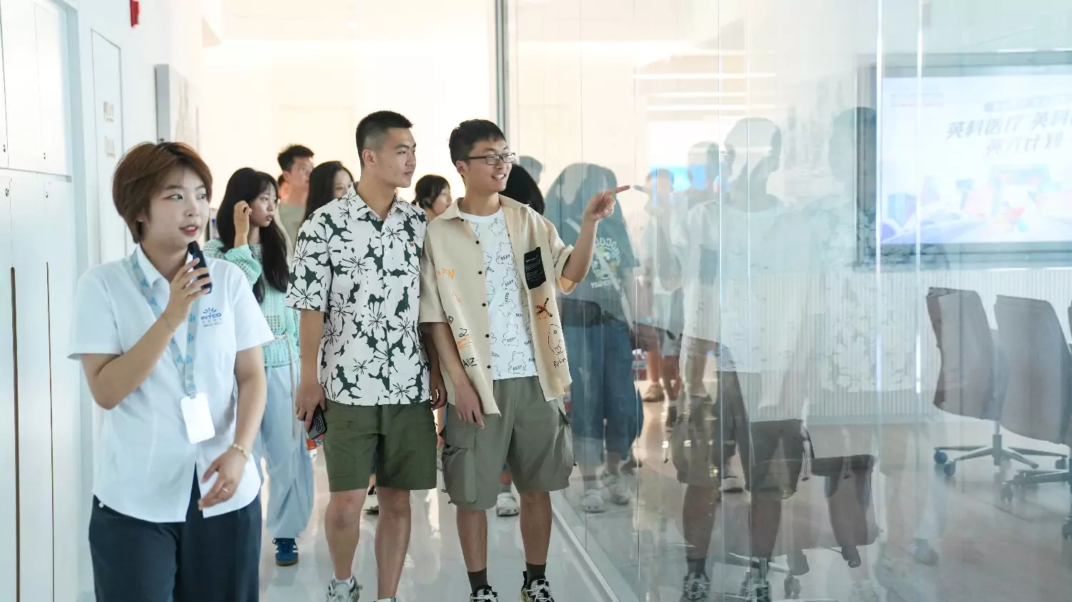 清华北大学子走进英科OpenDay探智能制造前景