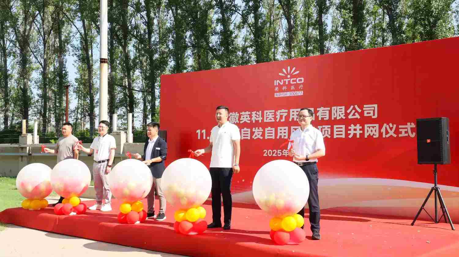 安徽英科医疗11.2MW自发自用风电项目成功并网